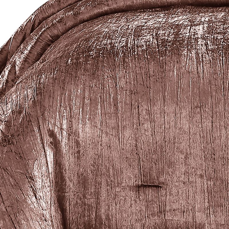 7 Piece Queen Comforter Set with Shimmering Appeal, Pink - Benzara