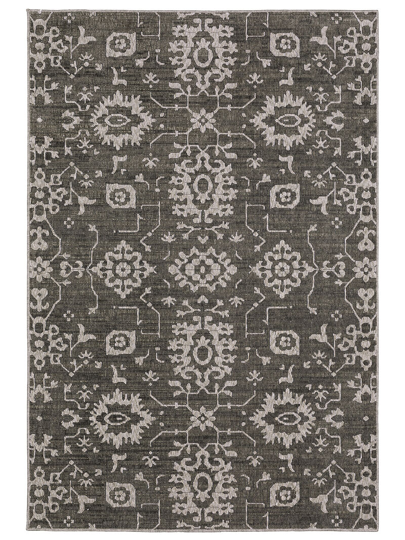 Intrigue 5'3" x 7'6" Grey Rug image number 0