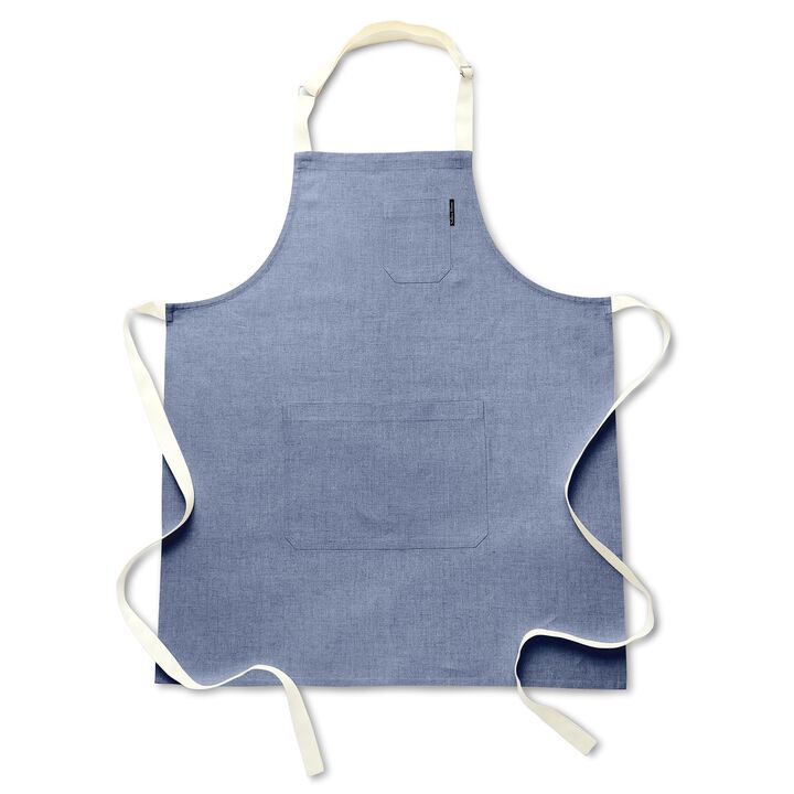 Solino Home 100% Pure Linen Apron - Kitchen Linen