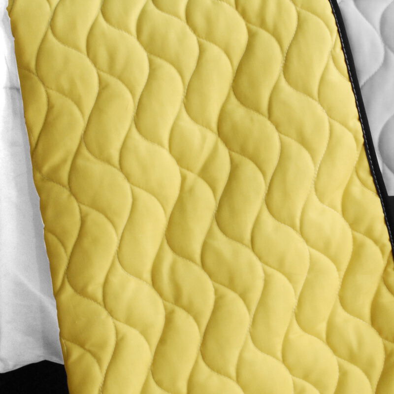 Queen Patchwork Quilt Set 3PC Quilted Vermicelli Stitch Lightweight Bed Cover Set image number 3