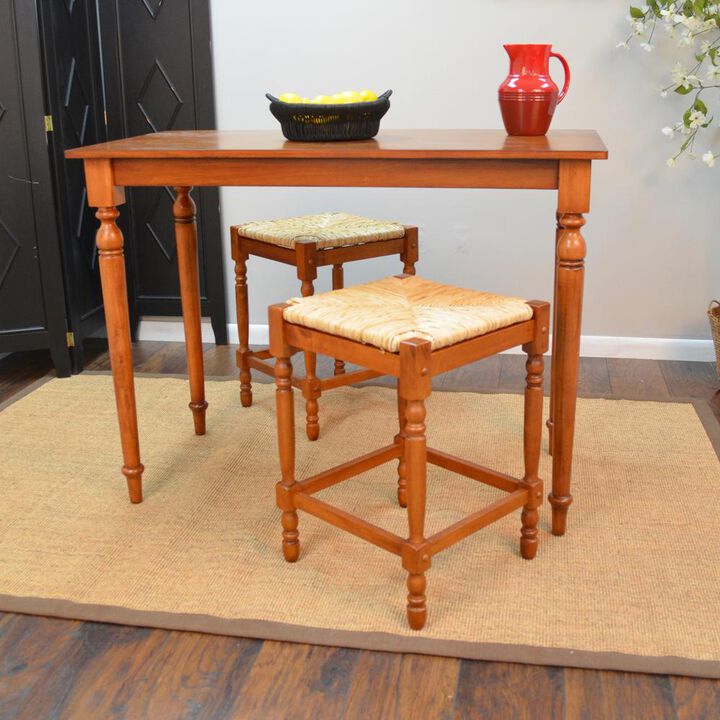 Carolina Living Hawthorne 24 Counter Stool - Walnut