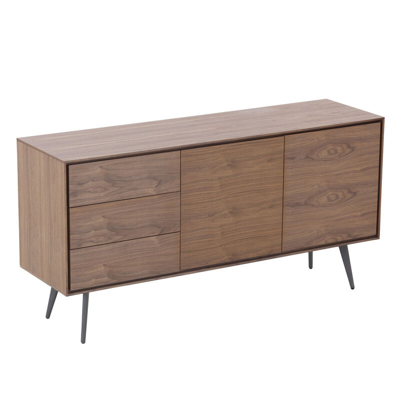 Modern Sideboard, Buffet Cabinet, Storage Cabinet, TV Stand Anti-Topple Design, and Large Countertop