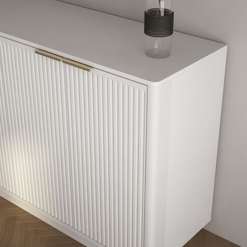 Kikcom Modern Sideboard Buffet Cabinet image number 3