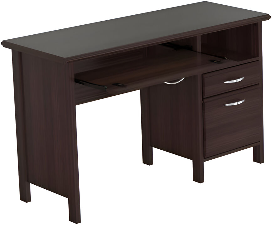 Contemporary Computer Desk with Two Drawers &ndash; Office and Study Furniture