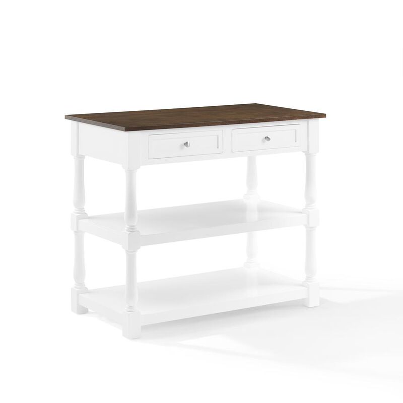 Crosley Furniture Caitlyn Wood Top Kitchen Island
