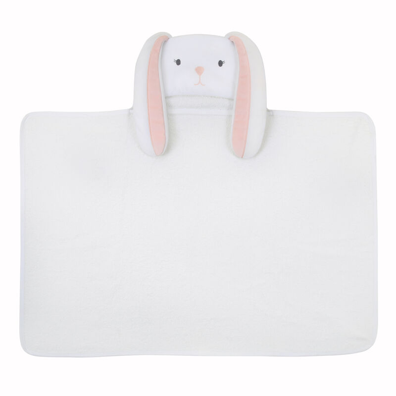 Lambs & Ivy Baby/Infant Luxury Cotton Terry Bunny Hooded Bath Towel