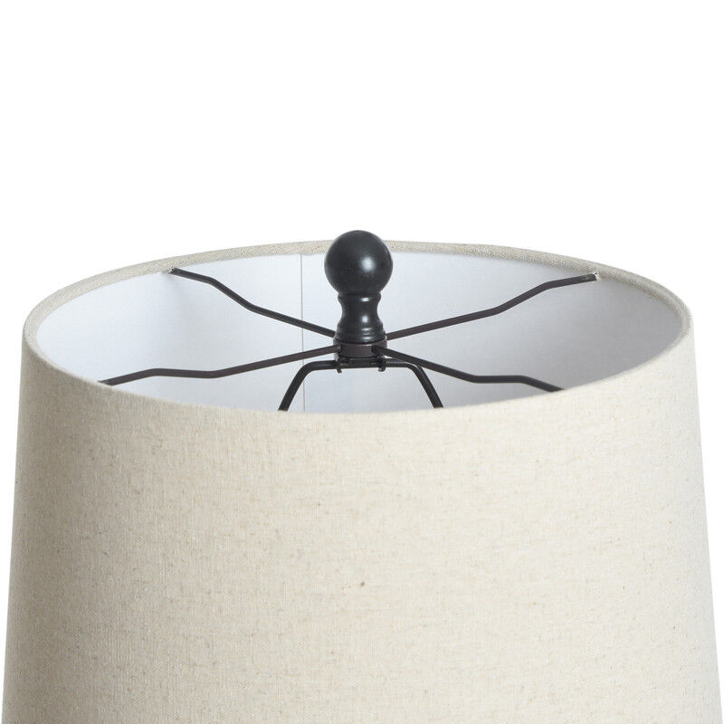 Slate Ripple Ceramic Lamp