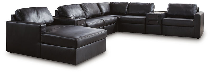 ModMax II 8-Piece Sectional with Chaise and Audio Consoles image number 0