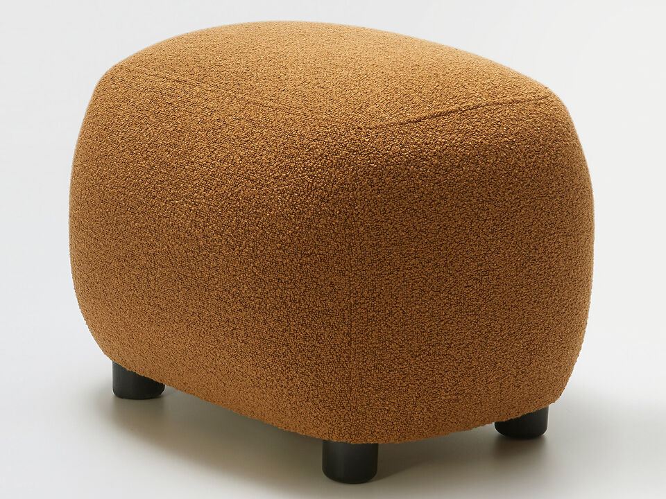 Elmer Bouclé Ottoman