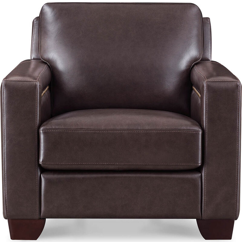 Alice 100% Top Grain Leather Chair