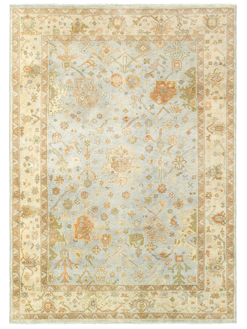 Palace 6' x 9' Blue Rug image number 0