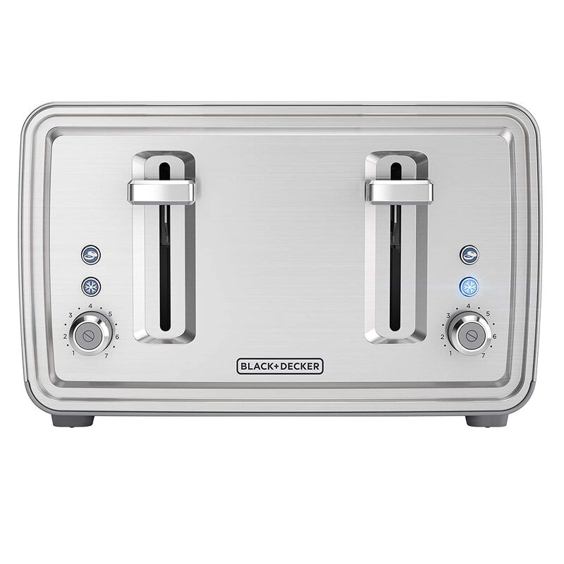 Black & Decker 4 Slice Toaster in Stainless Steel