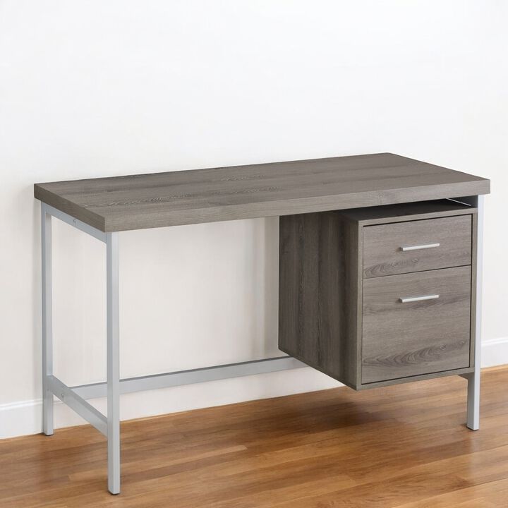 Minimalist Computer Desk with 2 Drawers &ndash; Modern Study Furniture