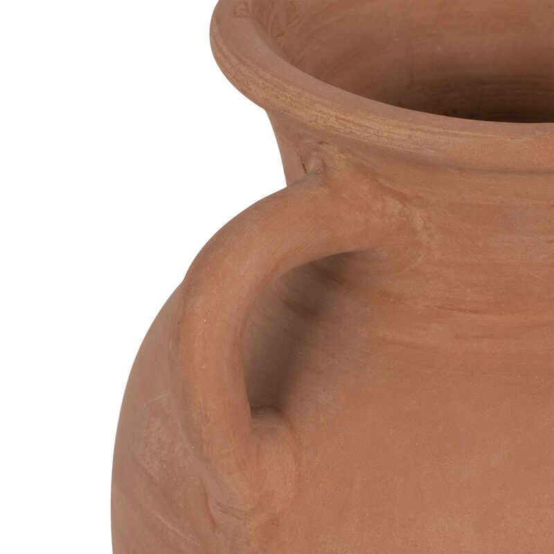 Terracotta Vase With Handles image number 4