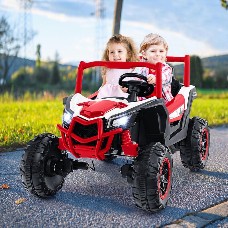2 Seater Electric Ride On UTV for Kids with Remote Control for 3 Plus image number 1