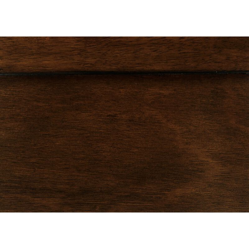 Traditional Design Louis Philippe Style 1pc Chest of 7x Drawers Brown Cherry Finish Hidden Drawers Wooden Furniture