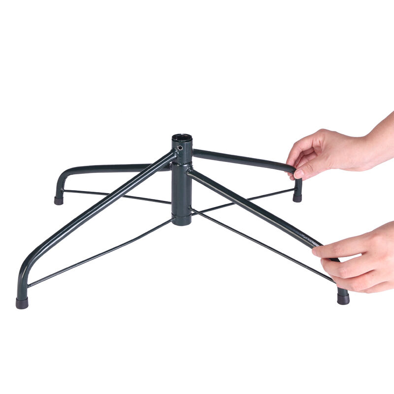 Snow-Flocked Hinged Christmas Tree Realistic, Full & Easy-to-Assemble Holiday Décor