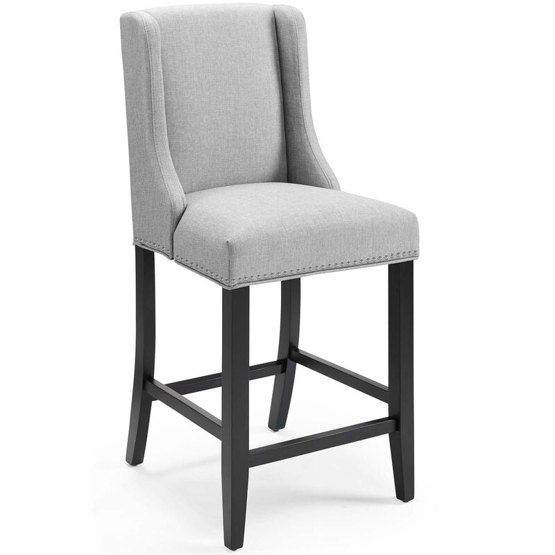 Baron Upholstered Fabric Counter Stool image number 0