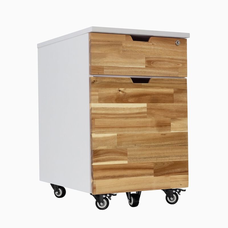 Desky Wooden Minimal Filing Cabinet image number 0