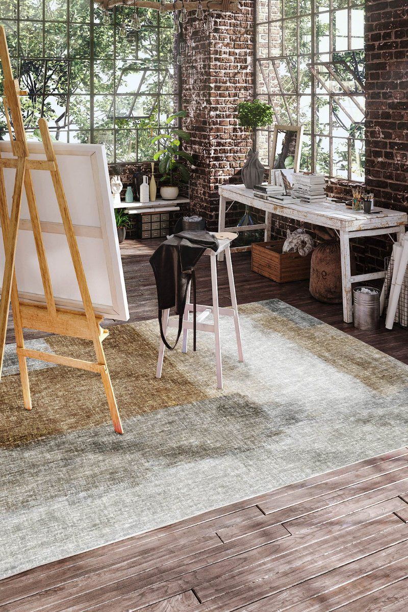 Boca BO1 Brown 9' x 12' Rug image number 1