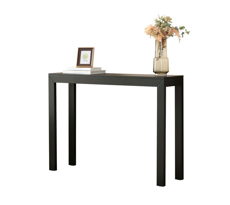 Kings Brand Furniture Russel Long Console Table - Minimalist and Slim Entryway Table for Decorative Displays, Sofa Table