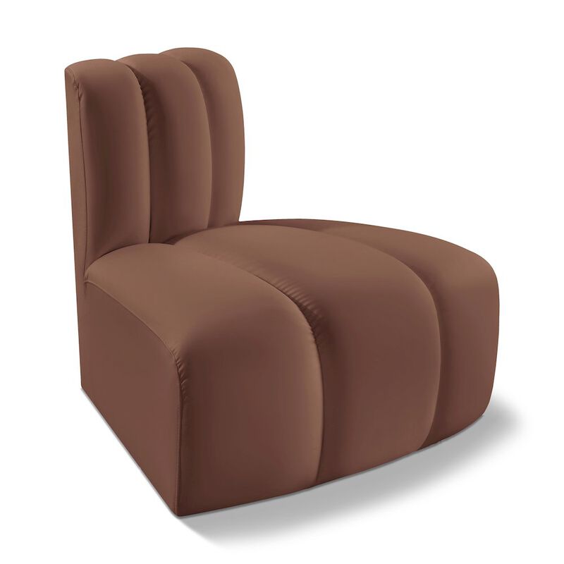 Meridian Furniture Arc Vegan Leather Reverse Corner
