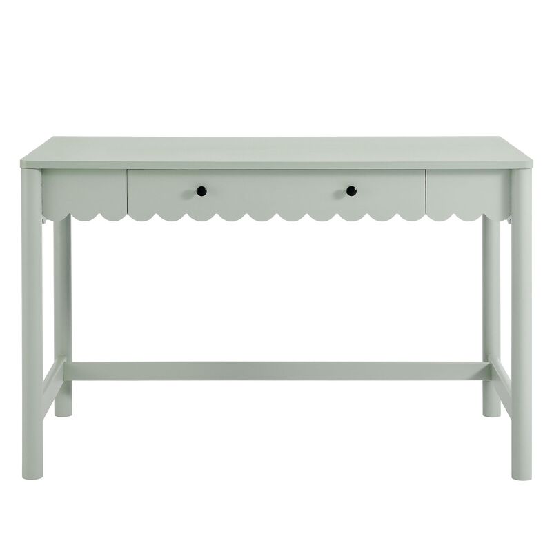 Modway Emmeline Scallop Desk in Sage image number 7