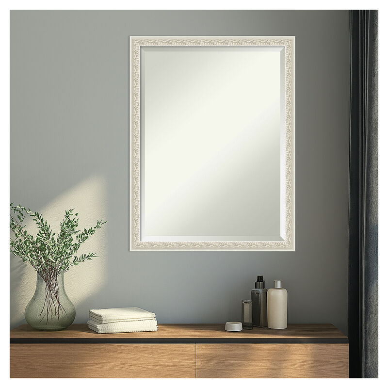 Bethany Beveled Wood Framed Wall Mirror image number 1