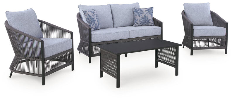 Bodega Island 4-Piece Outdoor Conversation Set image number 6