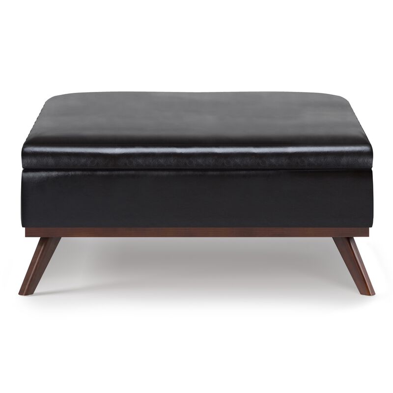 Owen 36 in Wide Square Square Coffee Table Storage Ottoman