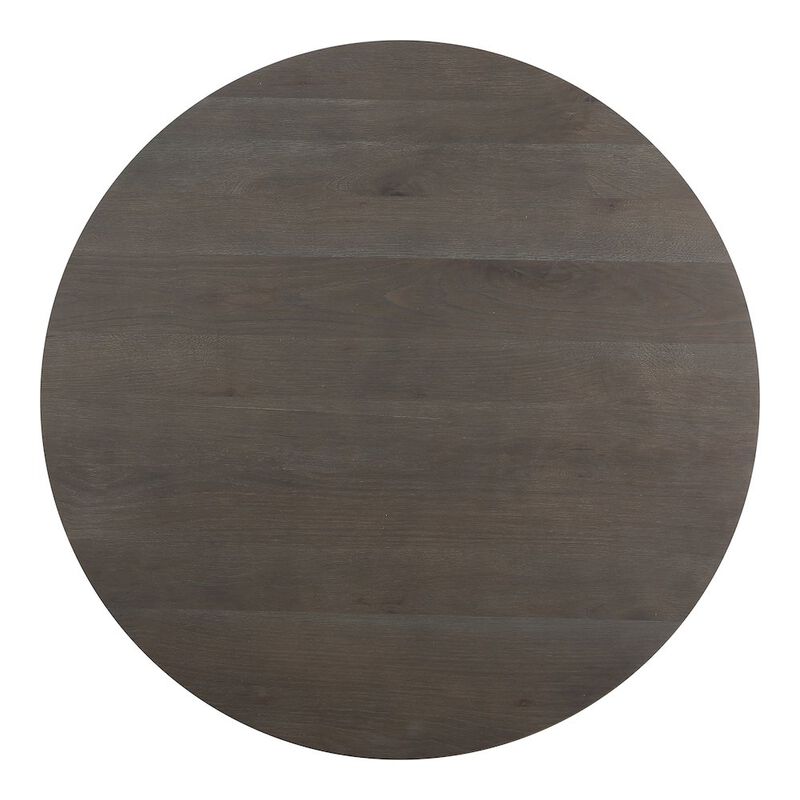 Moe's Home Collection Folke Round Coffee Table Dark Brown