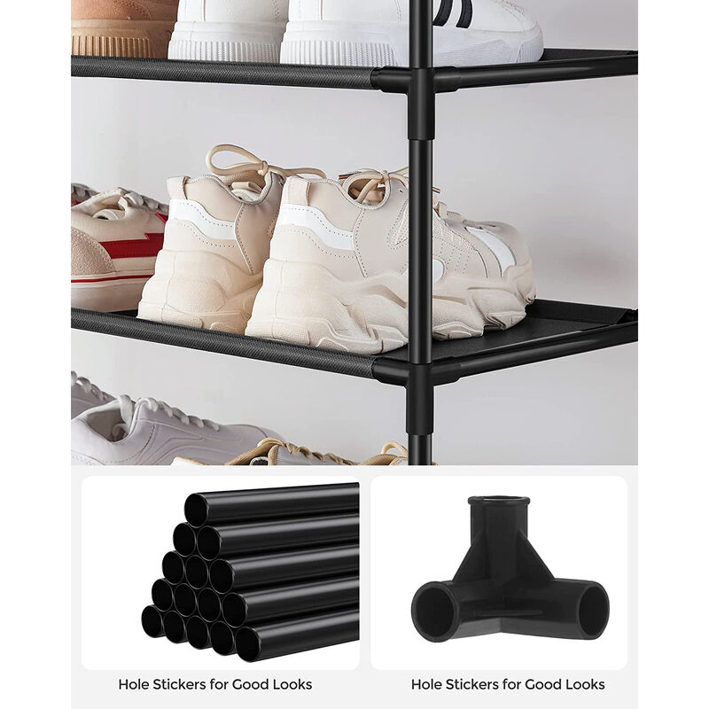 10-Tier Shoe Rack - Versatile Shoe Storage Organizer for Efficient Space Management