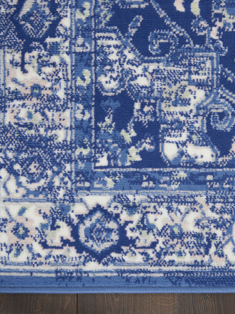 Whimsicle WHS03 Navy 2' x 8' Rug image number 2