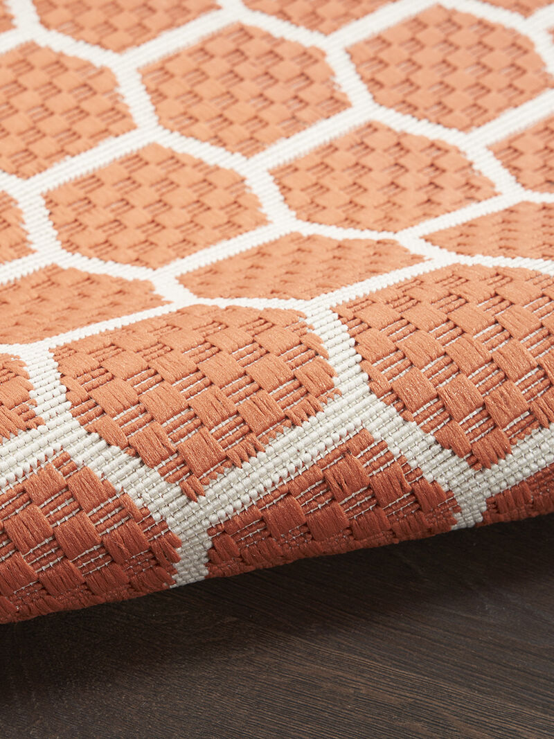 Twist Reversible TWS01 Coral 2'2" x 10' Rug