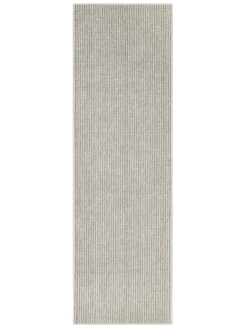 Natural Texture NTX01 Ivory/Mocha 2' x 6' Rug