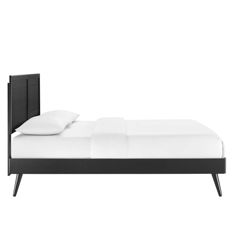 Modway - Marlee Full Wood Platform Bed with Splayed Legs image number 3