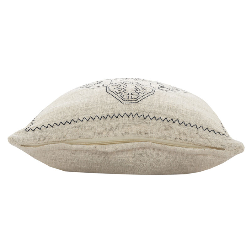 Premium Cotton Abstract Throw Pillow with Zipper – Perfect for Living Room or Bedroom