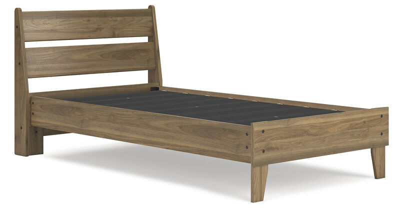 Deanlow Twin Platform Panel Bed image number 3