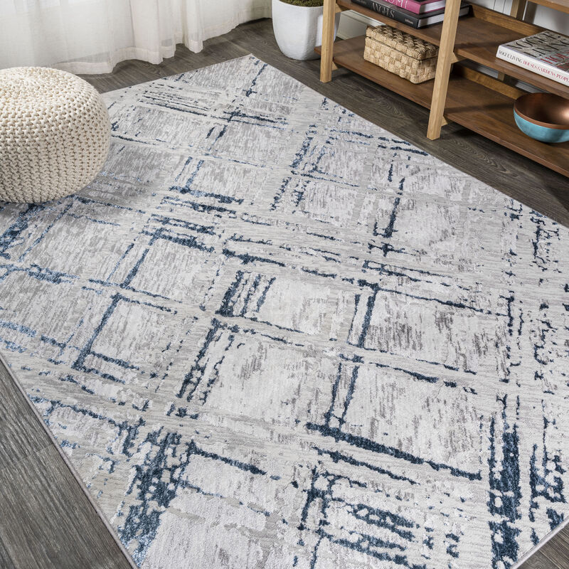 Slant Modern Abstract Area Rug