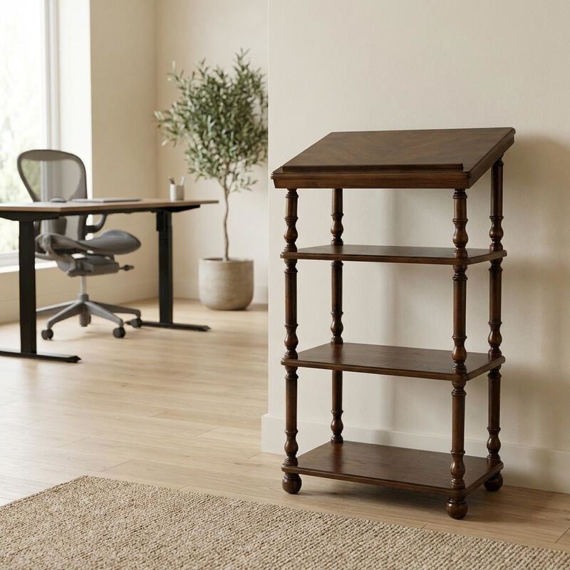 Traditional Library Stand image number 1