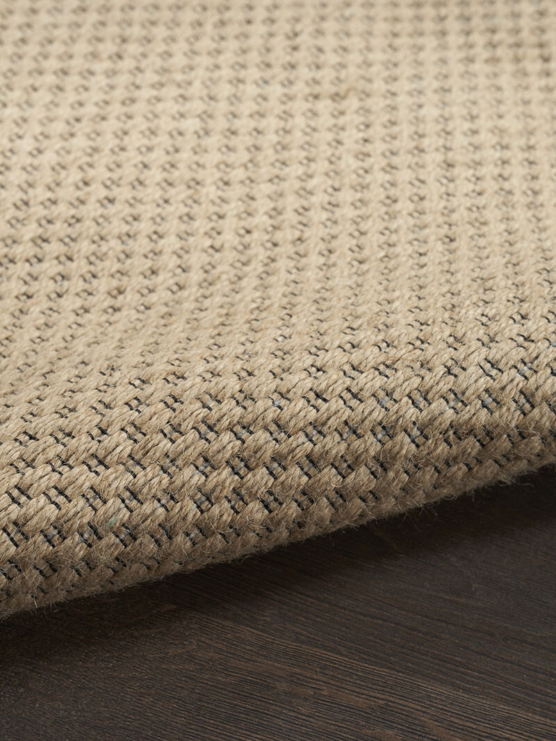 Washable Jute WSJ03 Natural 3'11" x 5'11" Rug