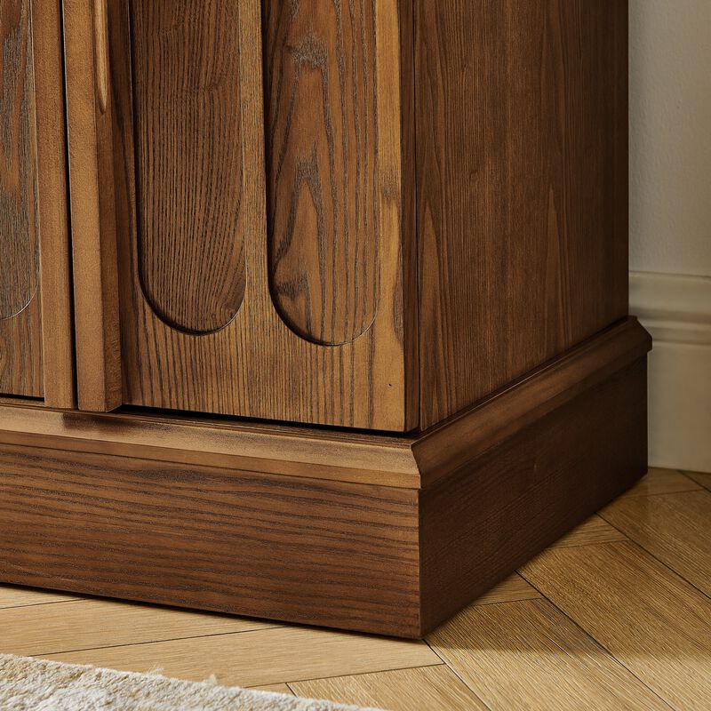 Fokink Mid Century Modern Fluted Sideboard Cabinet image number 6