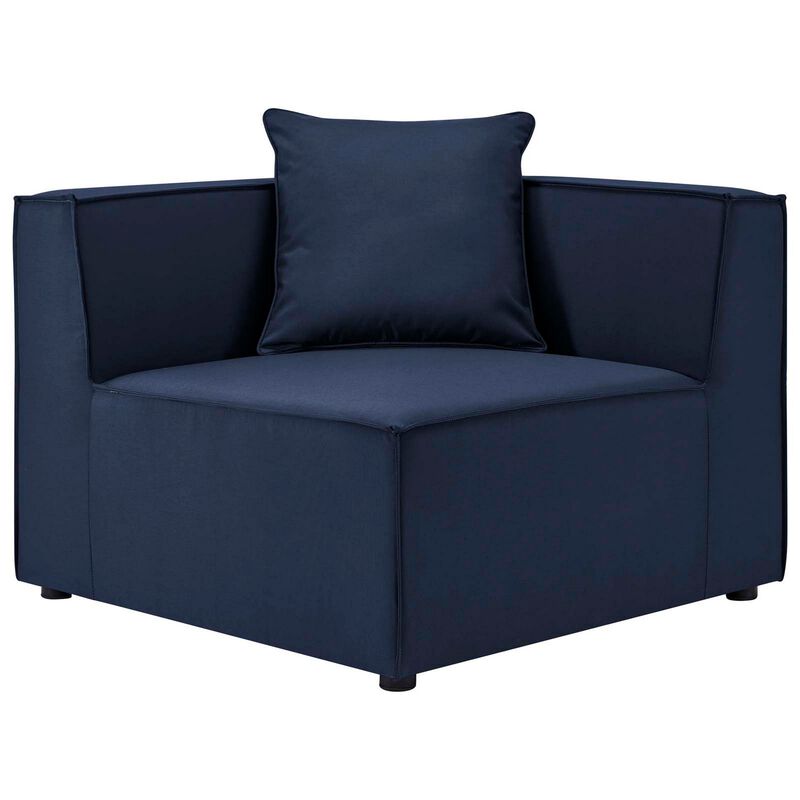 Saybrook Outdoor Patio Upholstered 2-Piece Sectional Sofa Loveseat-Benzara