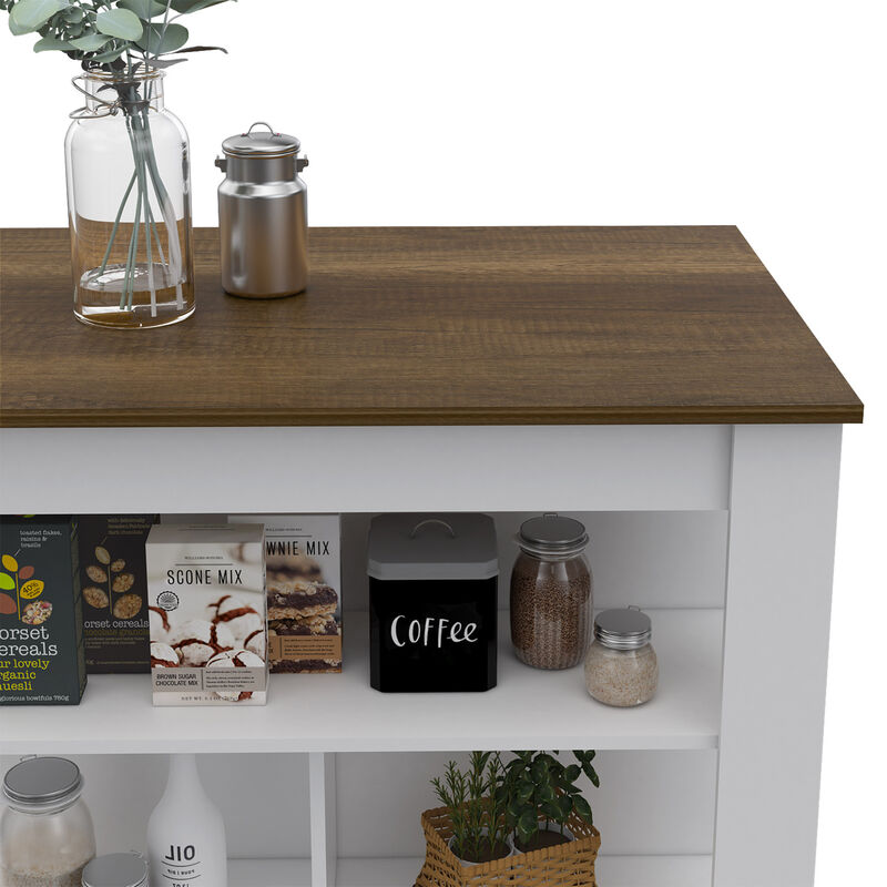 Streamdale Spacious Kitchen Workstation with Ample Storage and Prep Room image number 5
