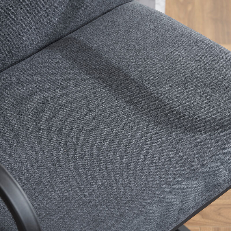 Merax Modern Upholstered Counter Height Bar Stool Set of 2