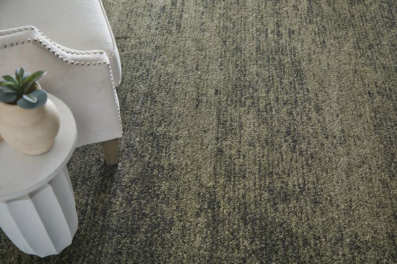 Jameson 39R8F Green/Black/Tan 9' x 12' Rug image number 2