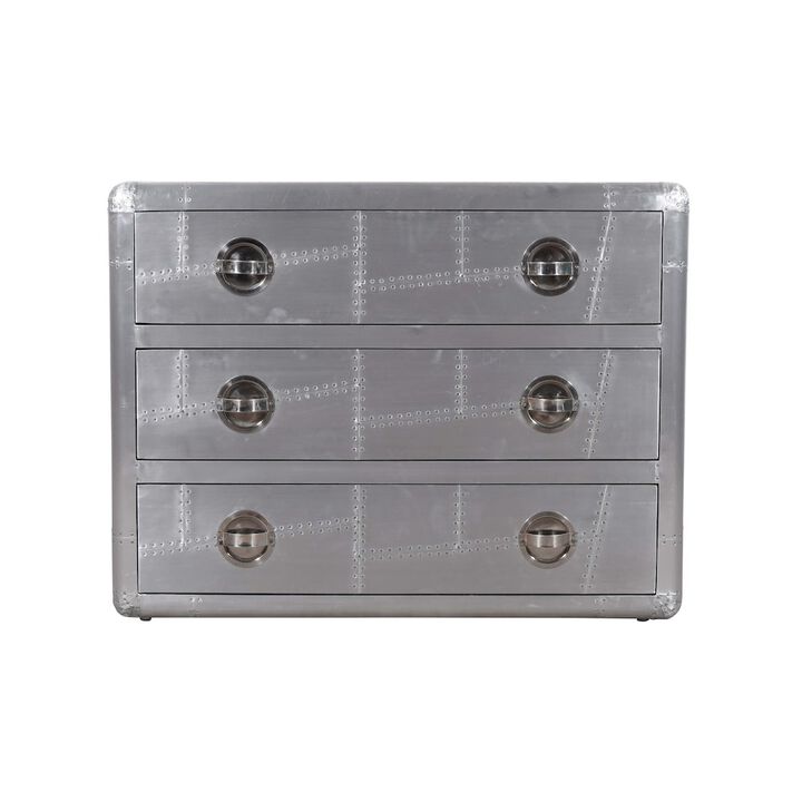 Alex Hamilton Pilot 3-Drawer Chest with Hatch pulls