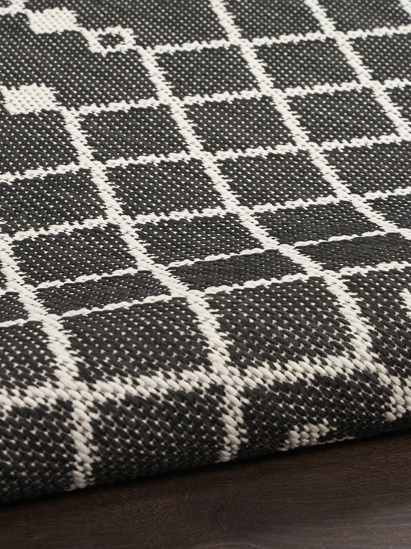 Positano POS02 Black 5' x 7' Rug