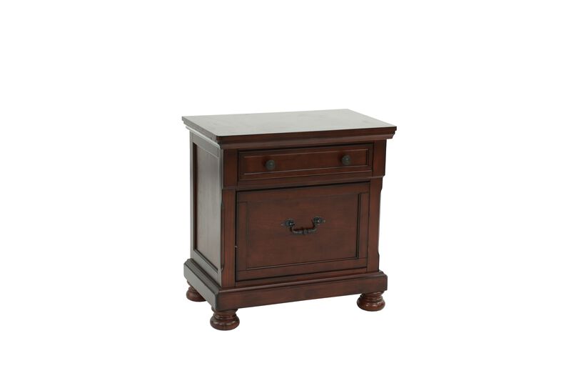Streamdale Nightstand In Antique Cherry