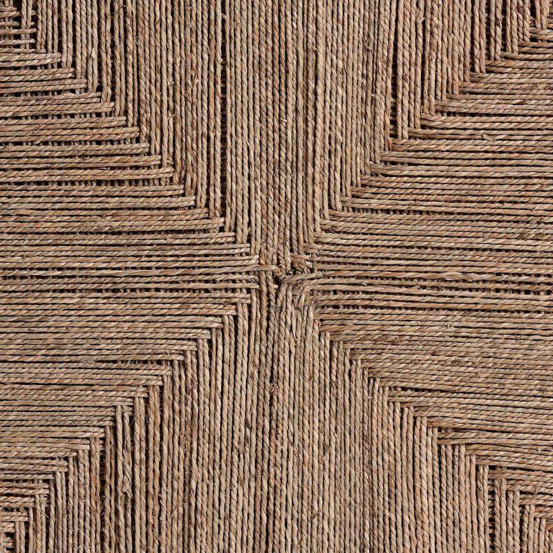 bali & pari Nakita Japandi Natural Jute Coffee Table